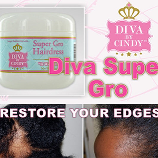 How to stop hair loss using Diva By Cindy Super Gro Hairdress