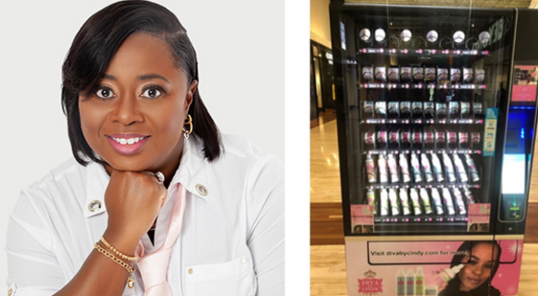Black Entrepreneur Launches First Ever Natural Hair Care Vending Machine