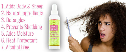 Hair loss, hair breakage, dry hair